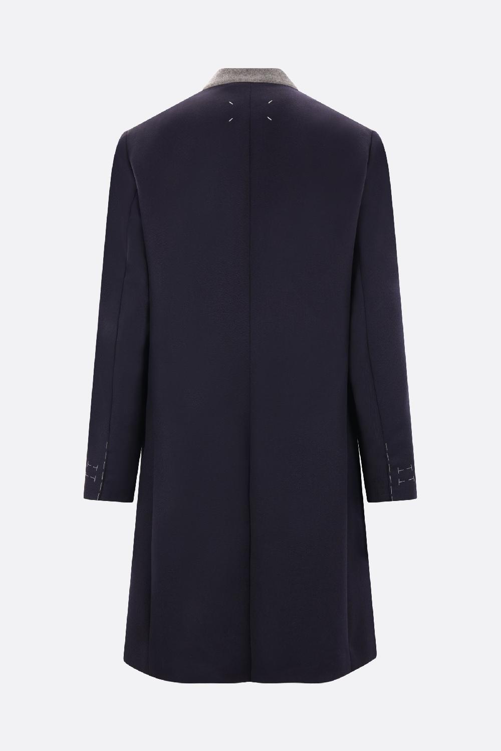 MAISON MARGIELA Cappotto Monpetto In Lana Cavalry