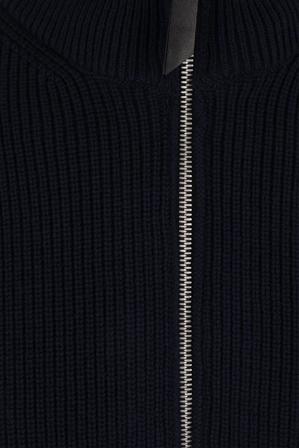 MAISON MARGIELA Cardigan Full-zip In Cotone E Lana