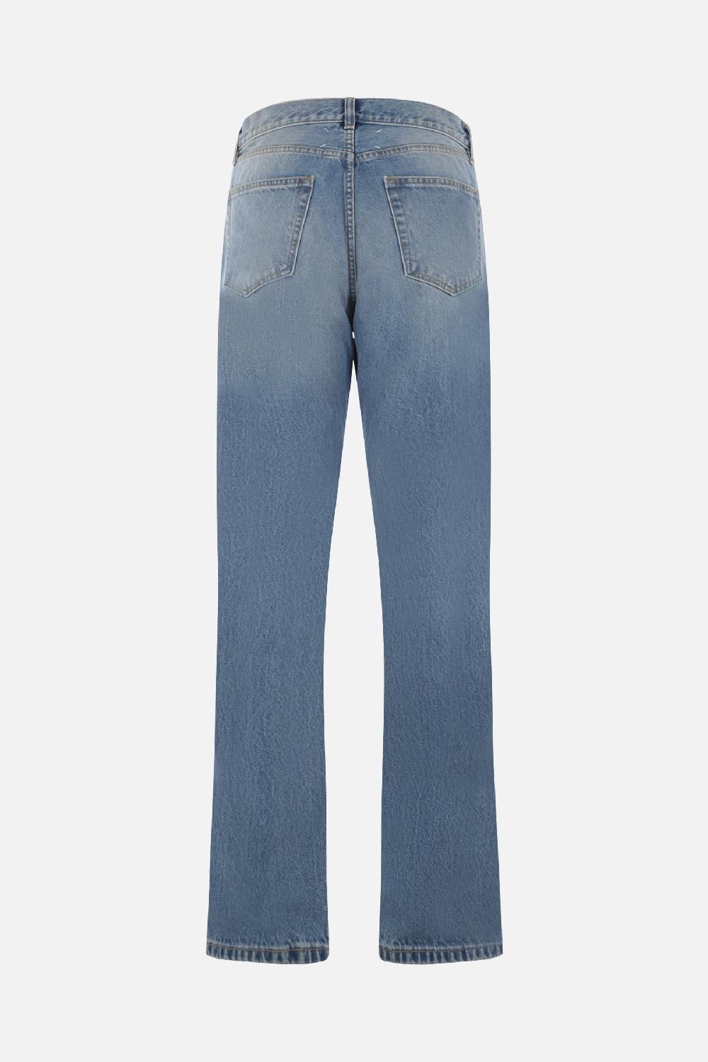 MAISON MARGIELA Jeans A Gamba Dritta In Denim