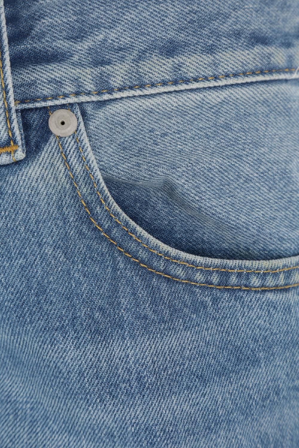 MAISON MARGIELA Jeans A Gamba Dritta In Denim