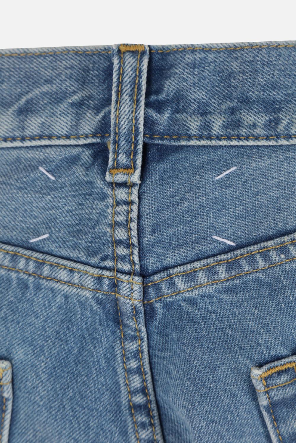 MAISON MARGIELA Jeans A Gamba Dritta In Denim