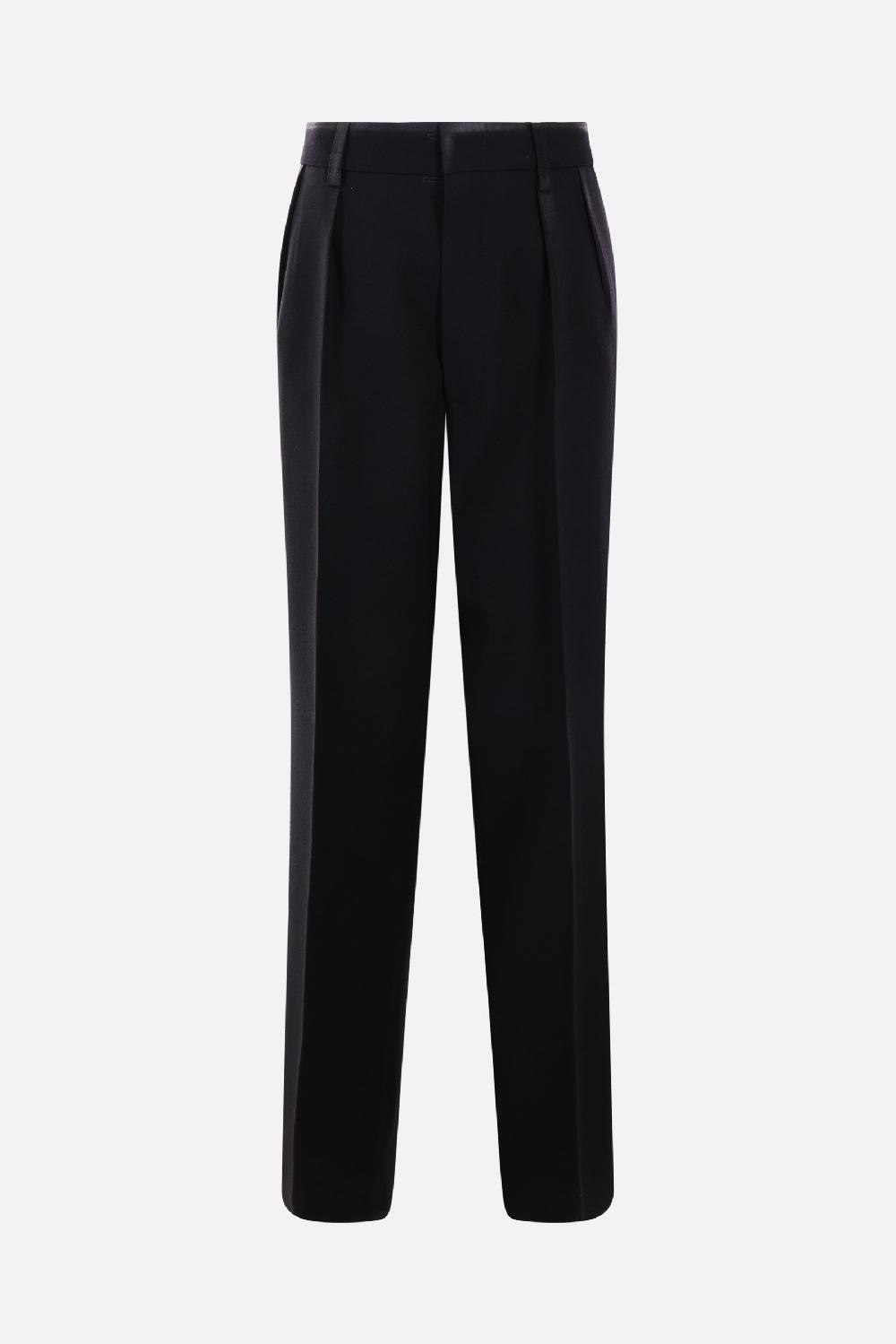 MAISON MARGIELA pantalone oversize in lana