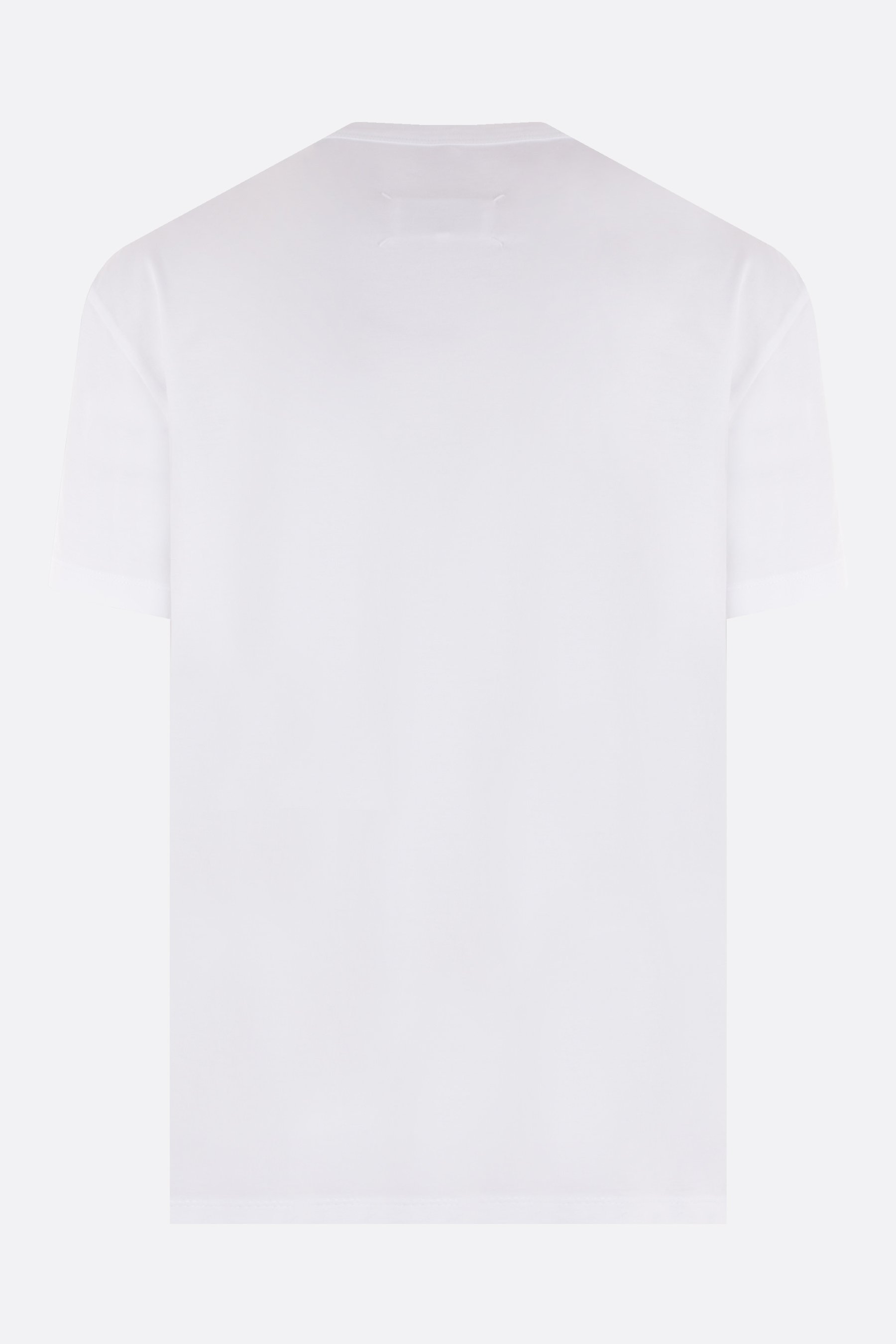 MAISON MARGIELA T-shirt In Cotone Ricamo Logo