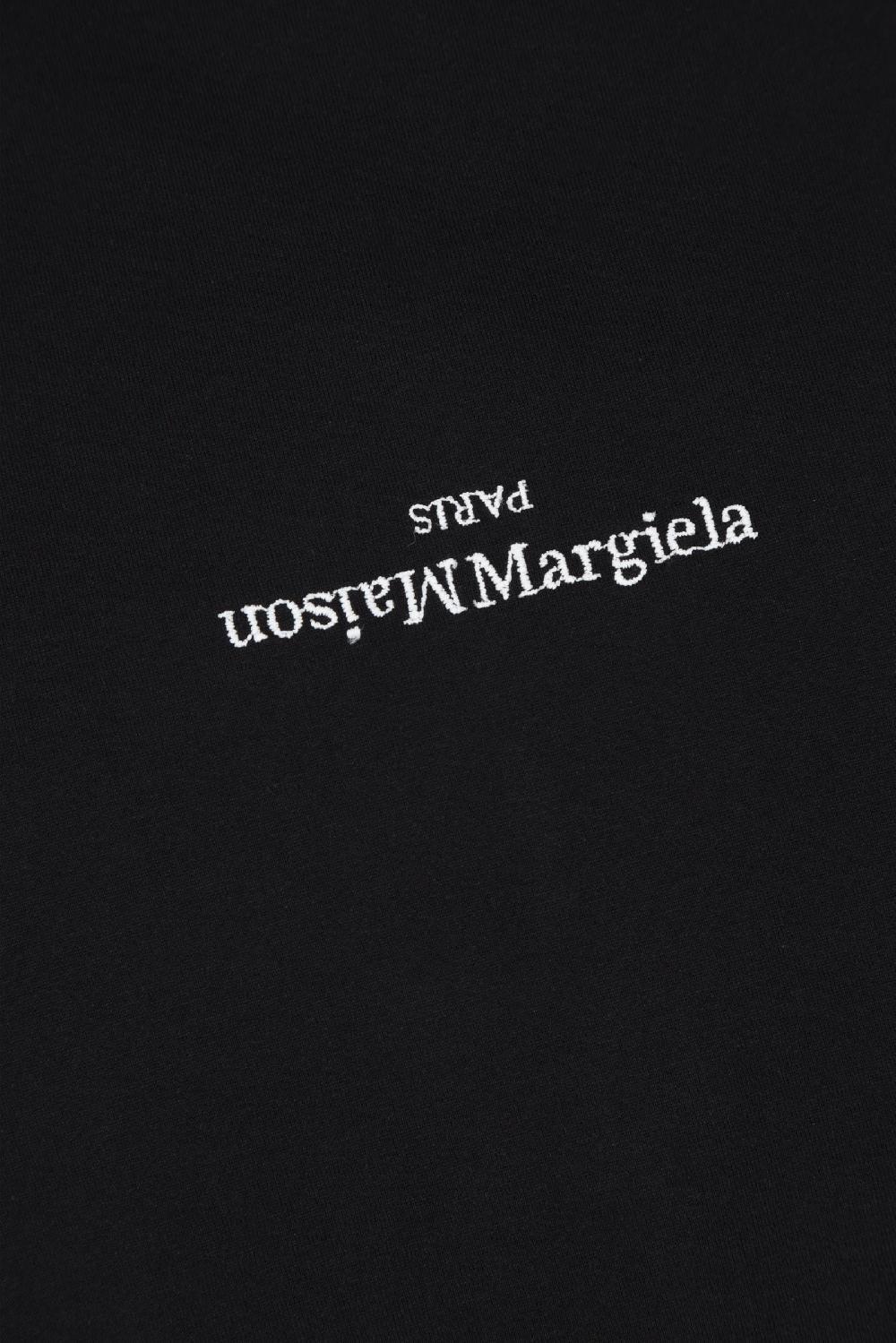 MAISON MARGIELA T-shirt In Cotone Ricamo Logo