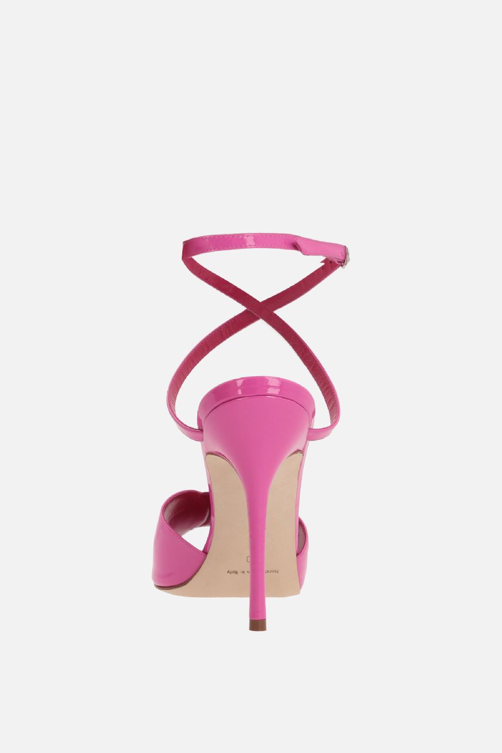 MANOLO BLAHNIK Sandalo Hourani In Vernice