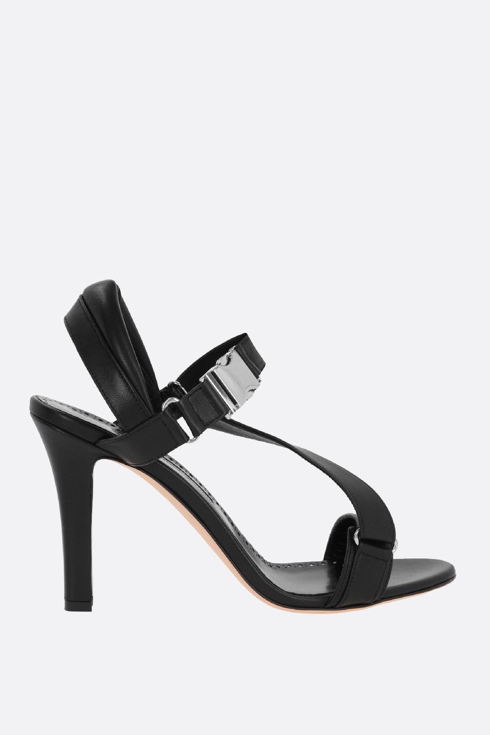 MANOLO BLAHNIK sandalo Puxan in nappa