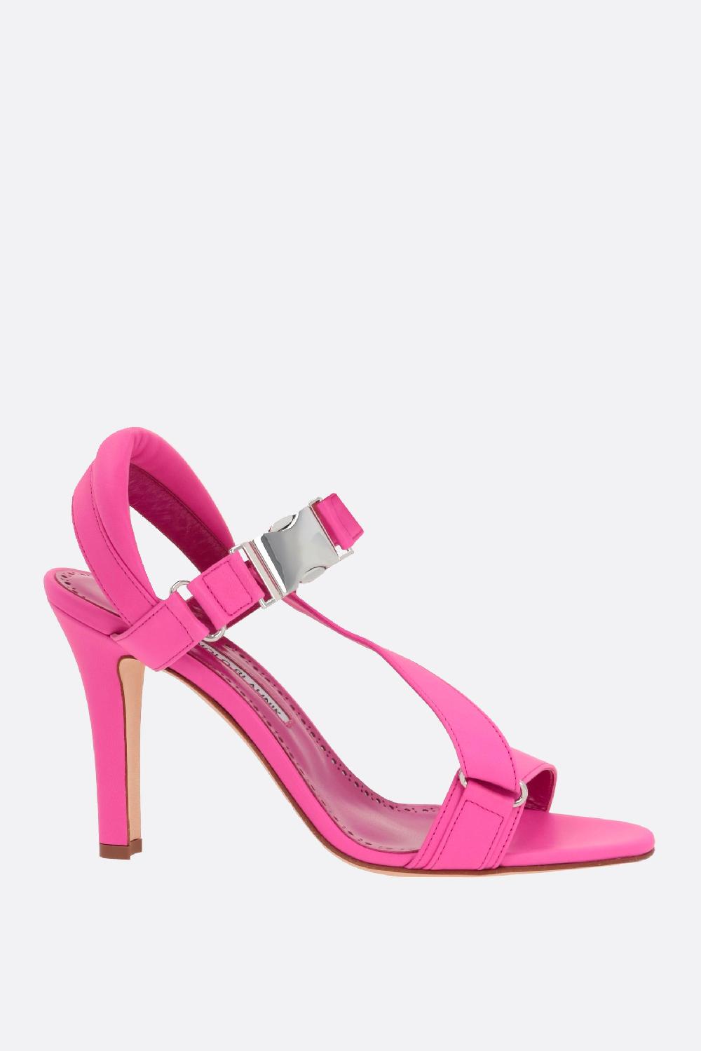 MANOLO BLAHNIK sandalo Puxan in nappa