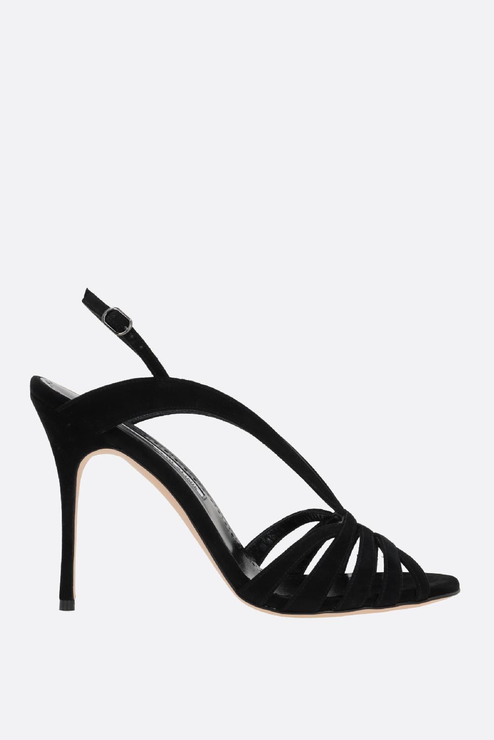 MANOLO BLAHNIK sandalo Sardina in suede