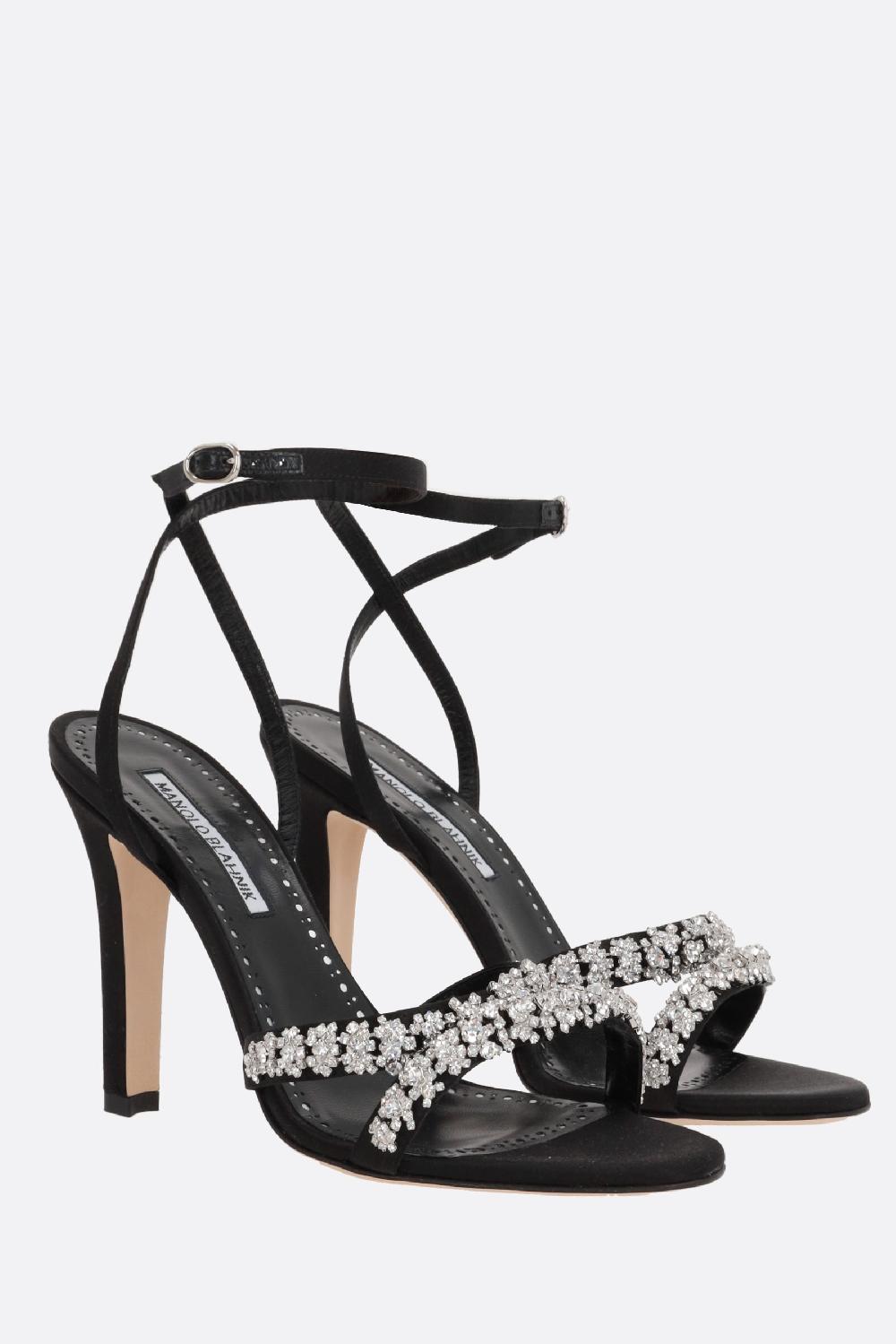 MANOLO BLAHNIK Sandalo Vedada In Raso