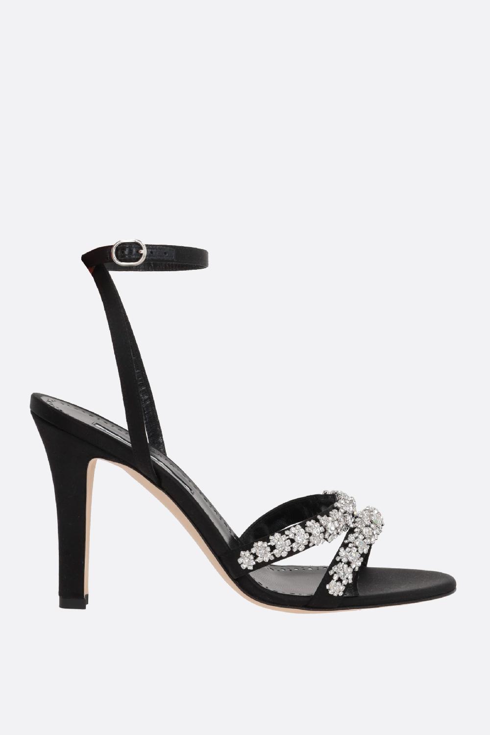 MANOLO BLAHNIK sandalo Vedada in raso