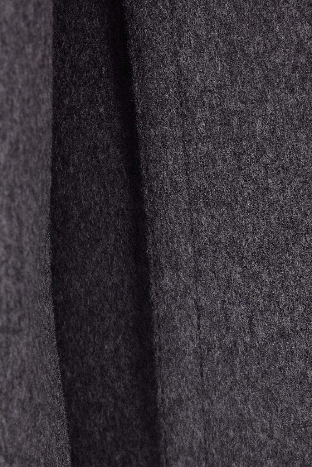 BOTTEGA VENETA Mantella In Lana Con Profili In Nappa