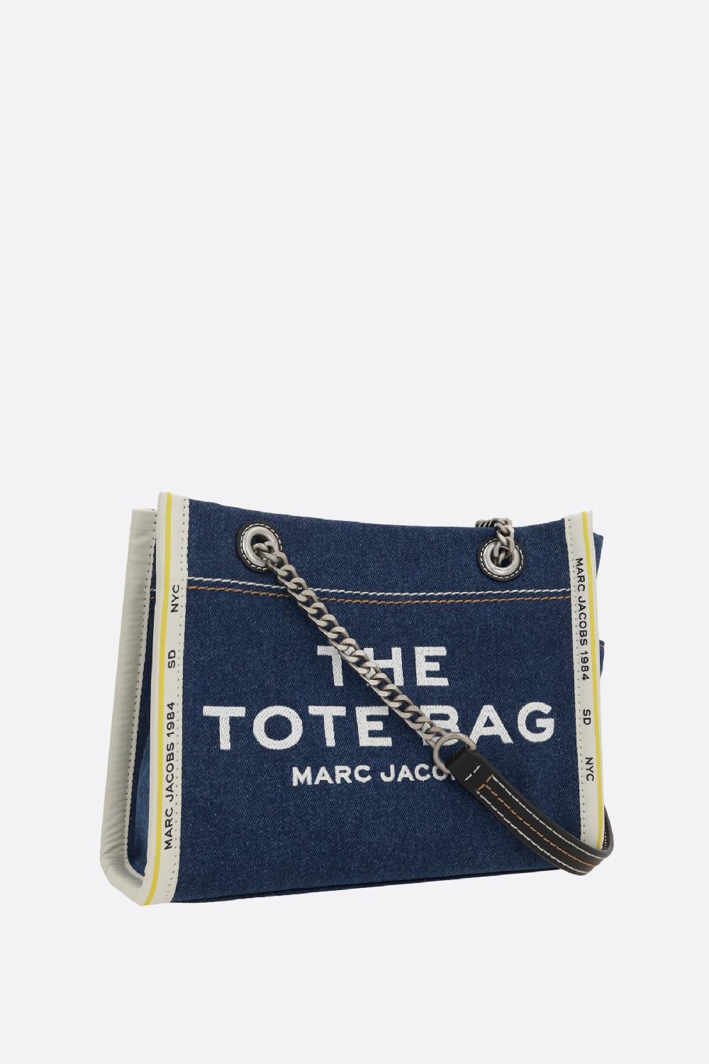 MARC JACOBS Borsa The Denim Chain Small Tote