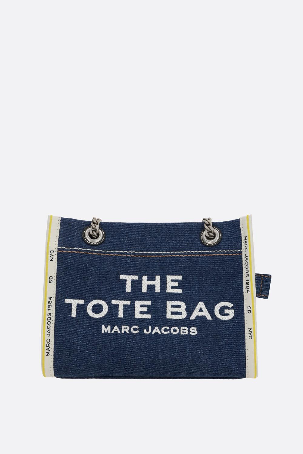 MARC JACOBS borsa The Denim Chain Small Tote