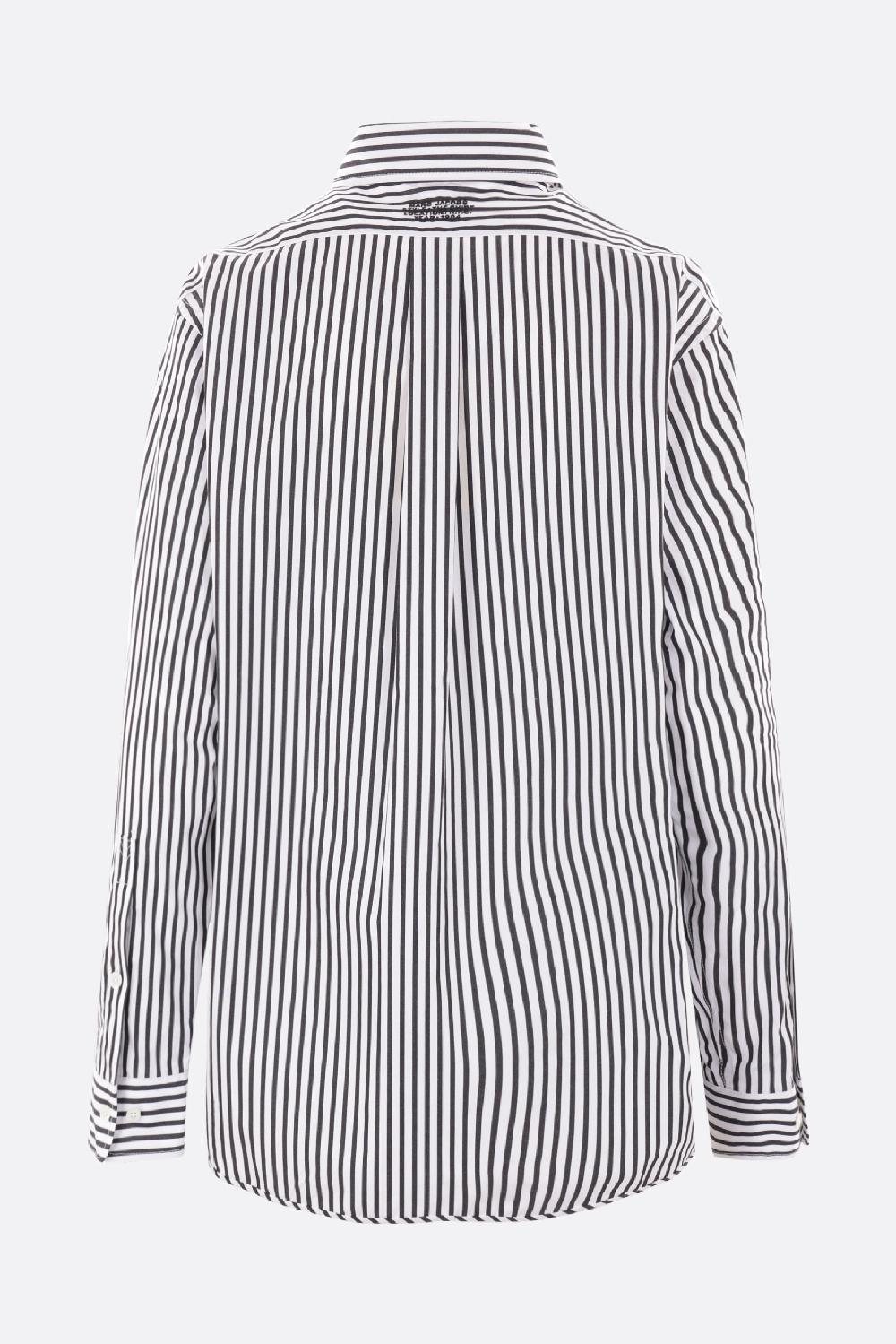 MARC JACOBS Camicia Oversize In Popeline A Righe