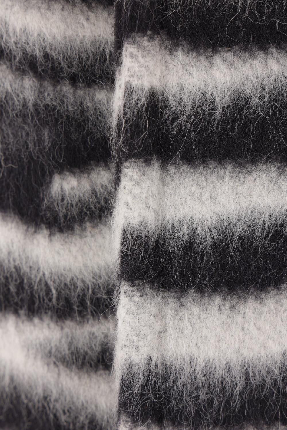 MARC JACOBS Cappotto In Misto Lana Stampa Zebra