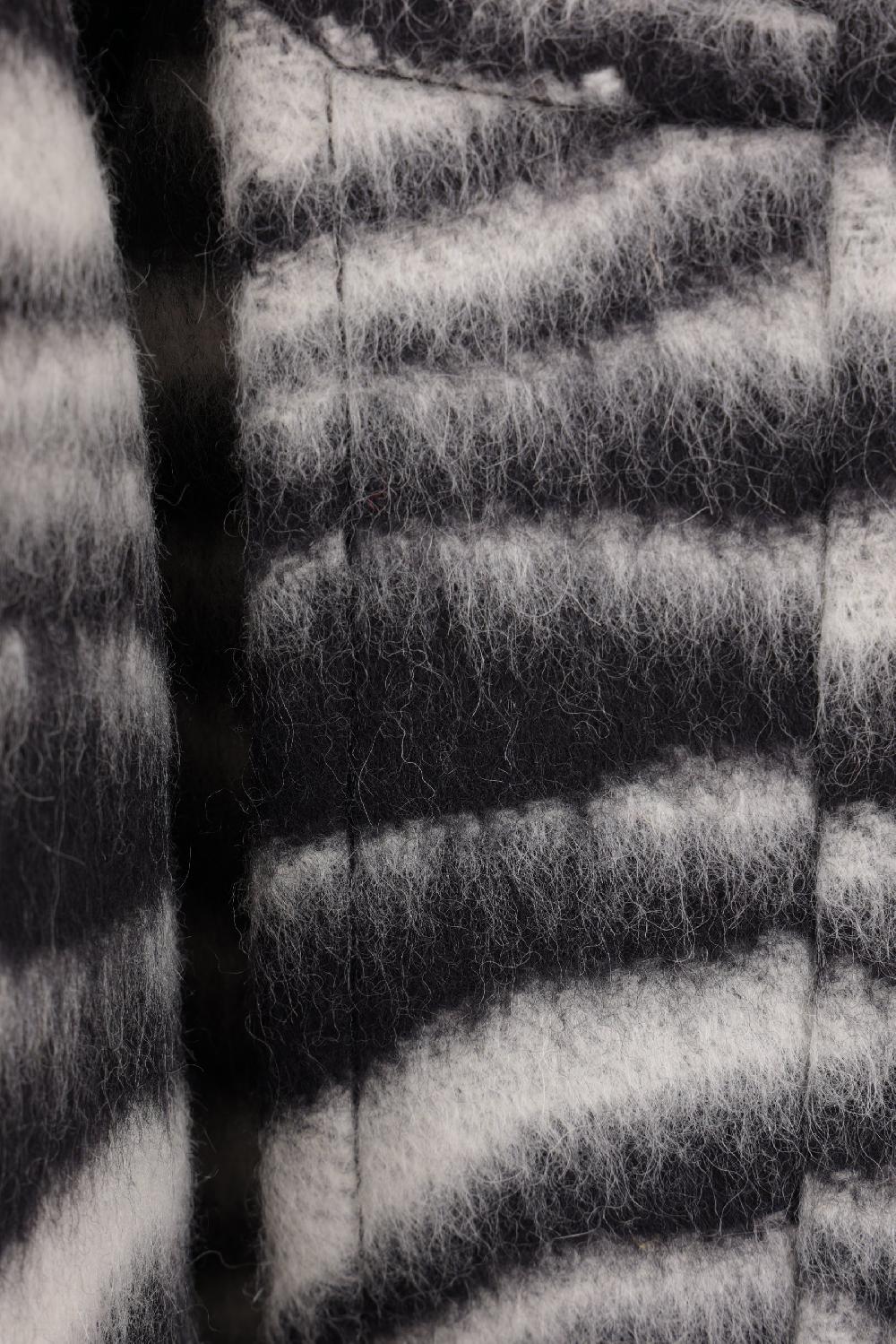 MARC JACOBS Cappotto In Misto Lana Stampa Zebra