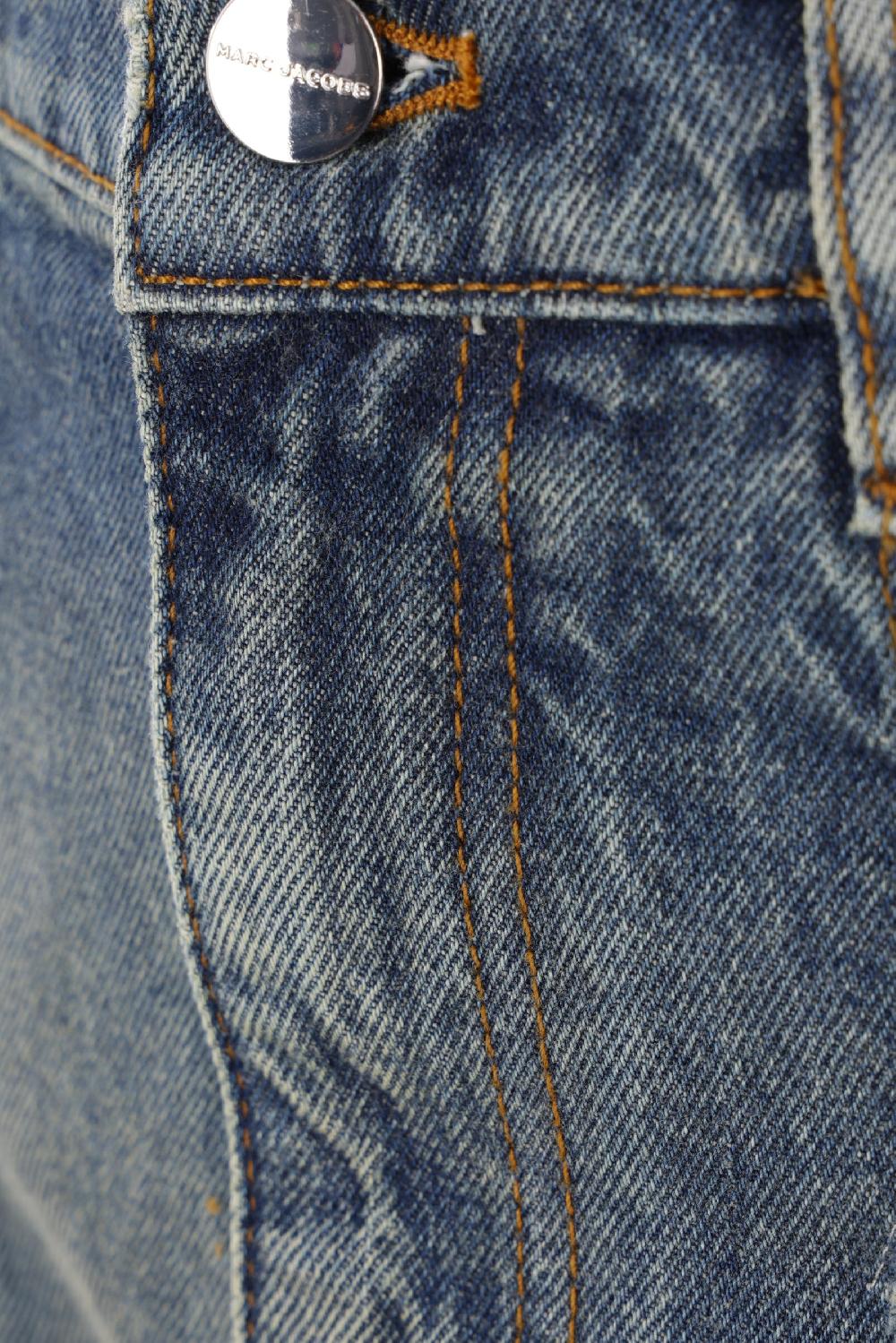 MARC JACOBS Minigonna In Denim Effetto Sdrucito