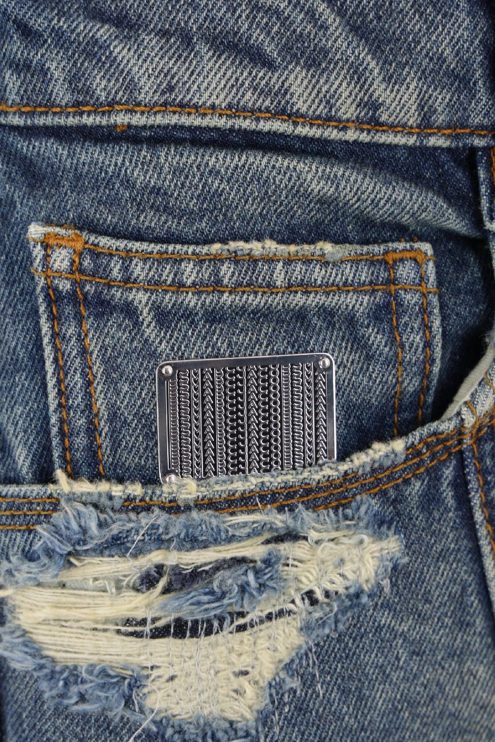 MARC JACOBS Minigonna In Denim Effetto Sdrucito