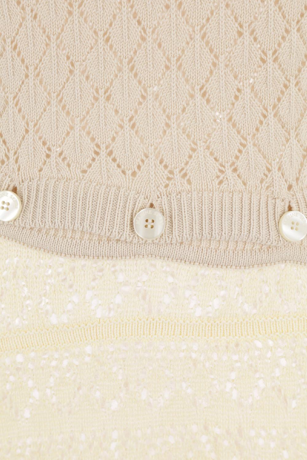 MARINE SERRE Miniabito In Crochet Rigenerato