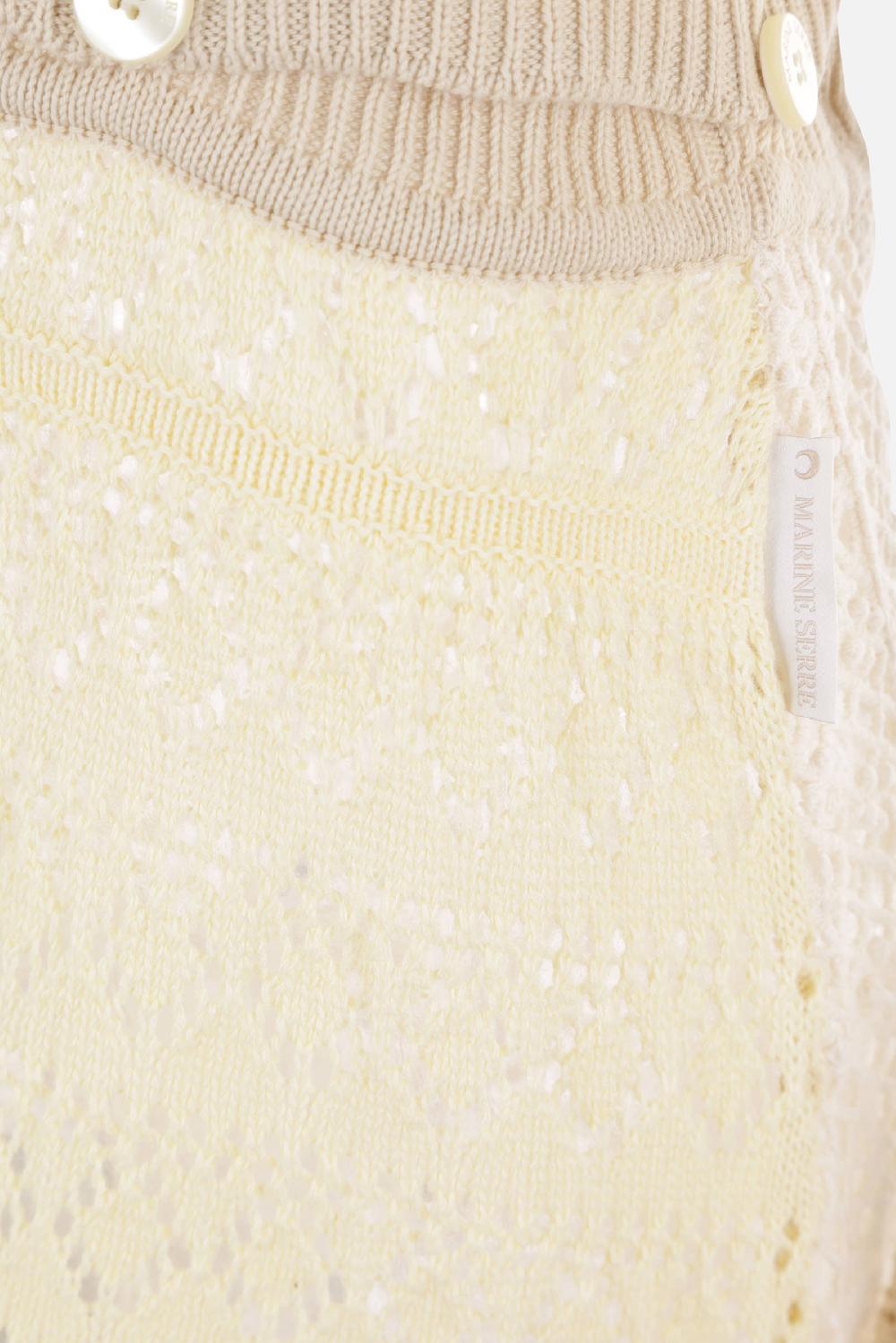 MARINE SERRE Miniabito In Crochet Rigenerato