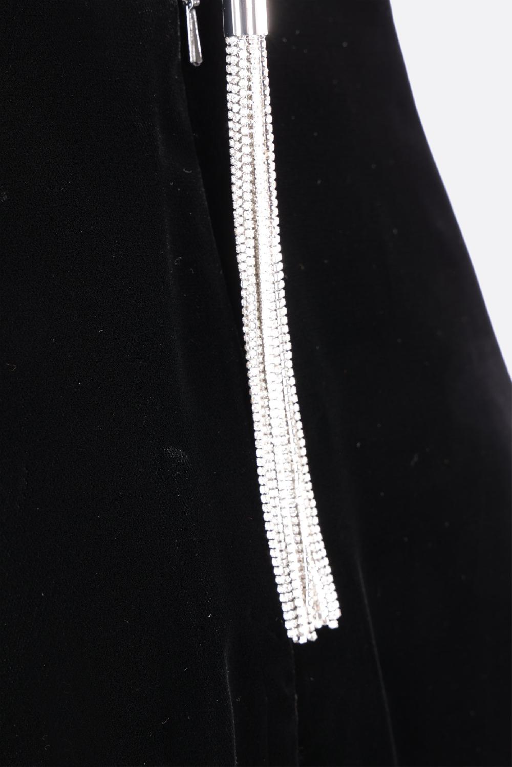 MAX MARA Abito Lungo Armida In Velluto