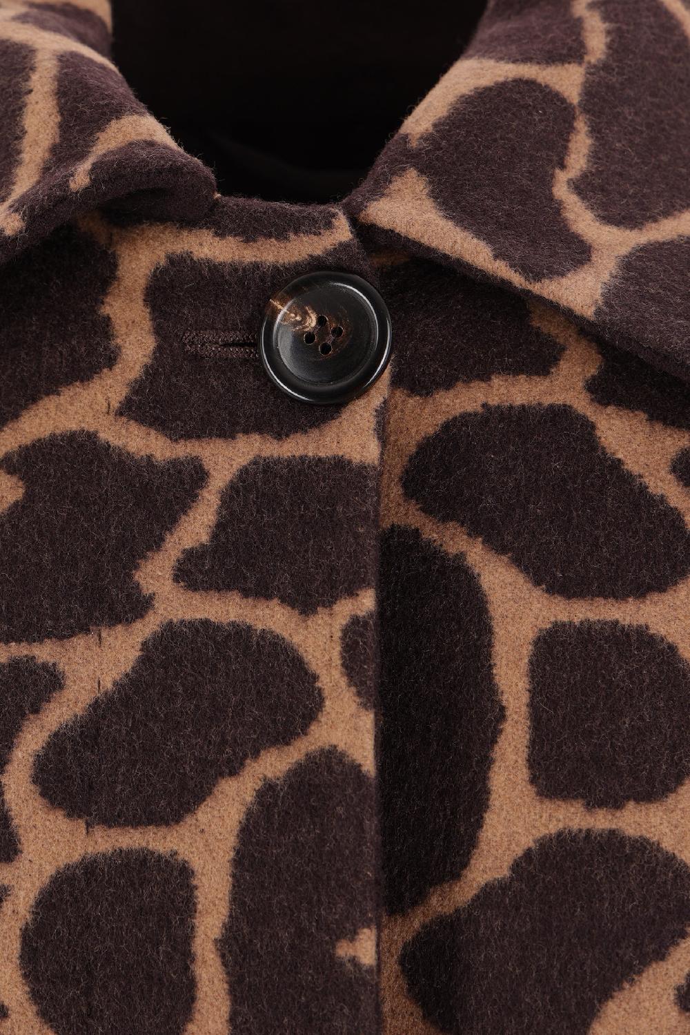 MAX MARA ATELIER Cappotto Monopetto Ortica In Lana