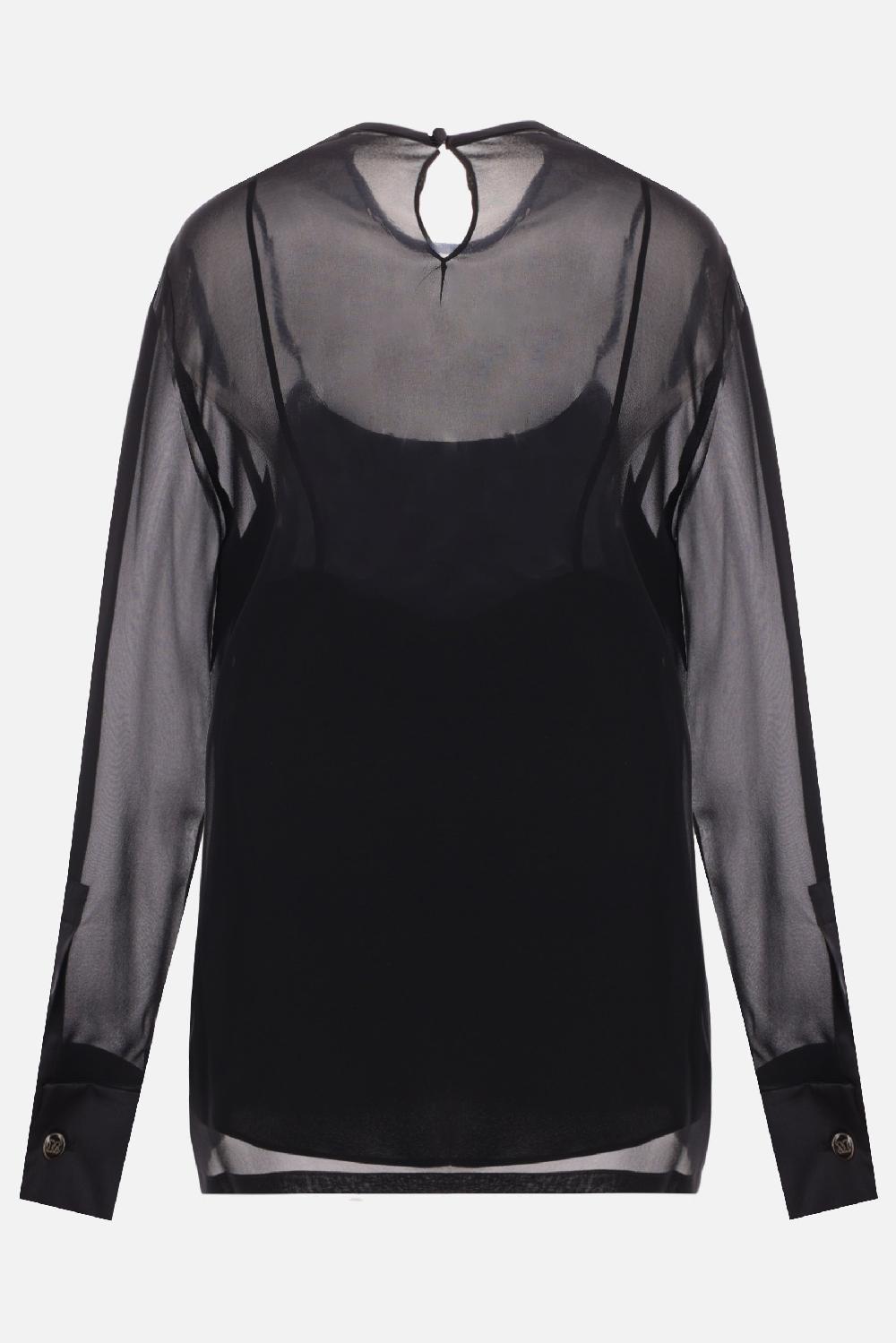 MAX MARA Blusa Strano In Georgette