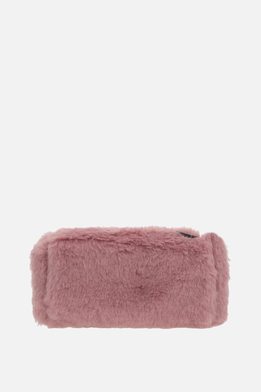 MAX MARA Borsa A Spalla Small In Tessuto Teddy