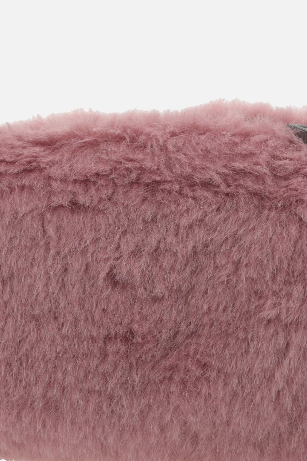 MAX MARA Borsa A Spalla Small In Tessuto Teddy