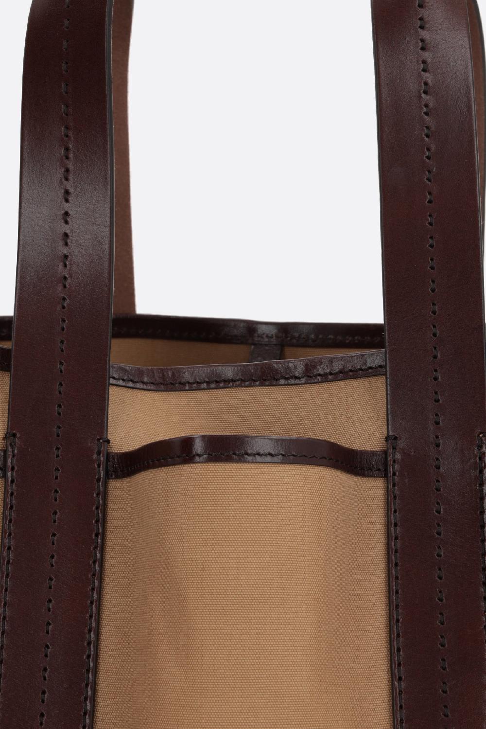 MAX MARA Borsa Tote Giardiniera In Canvas