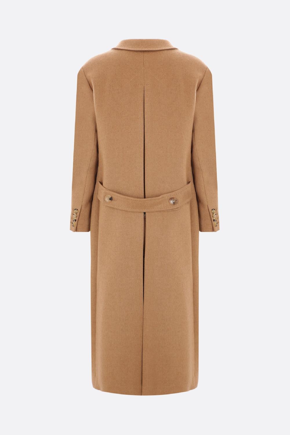 MAX MARA Cappotto Doppiopetto Fungo In Cammello