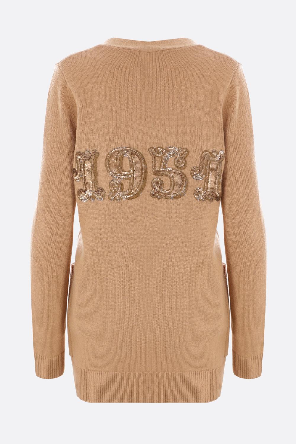 MAX MARA Cardigan Villar In Lana E Cashmere