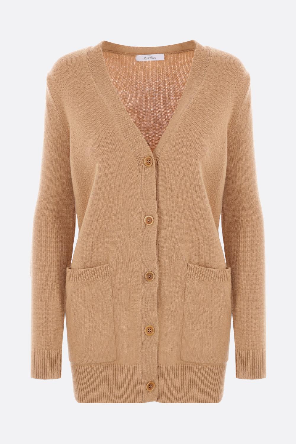 MAX MARA cardigan Villar in lana e cashmere