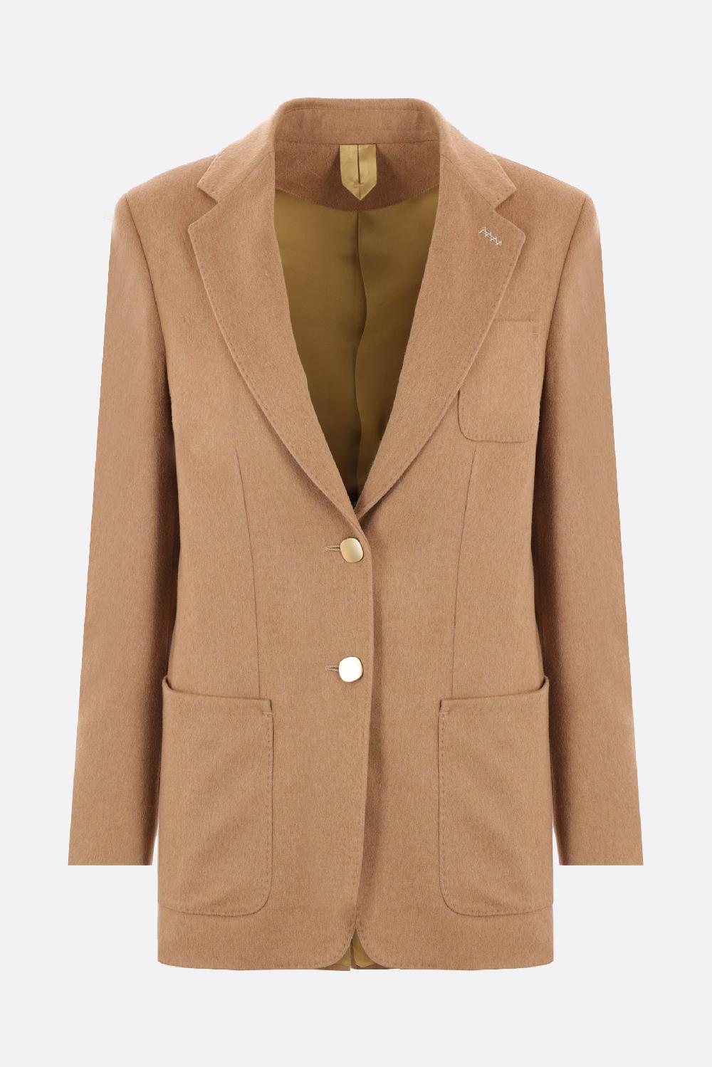 MAX MARA giacca monopetto Blasy in cammello