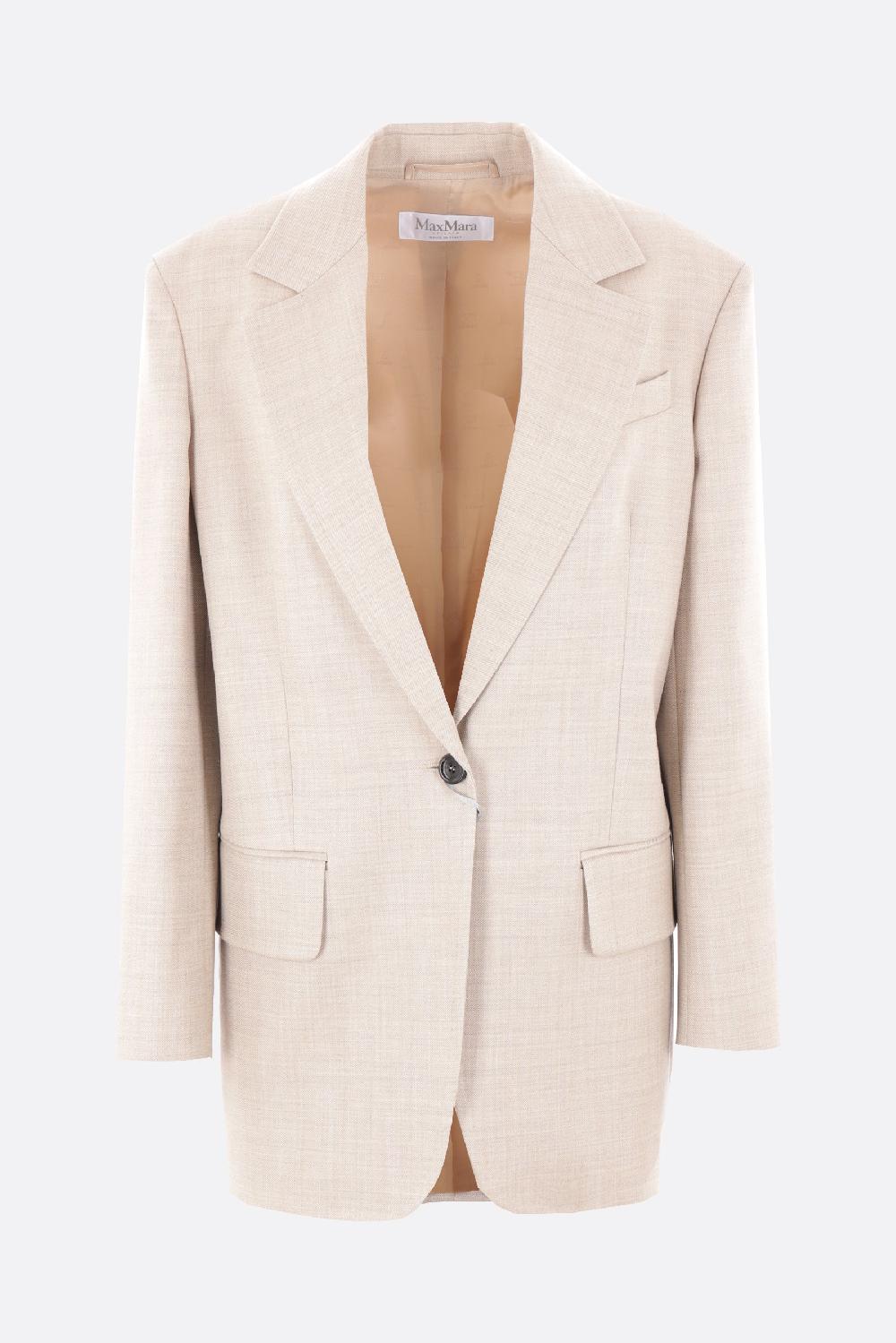 MAX MARA giacca monopetto Rosi in lana