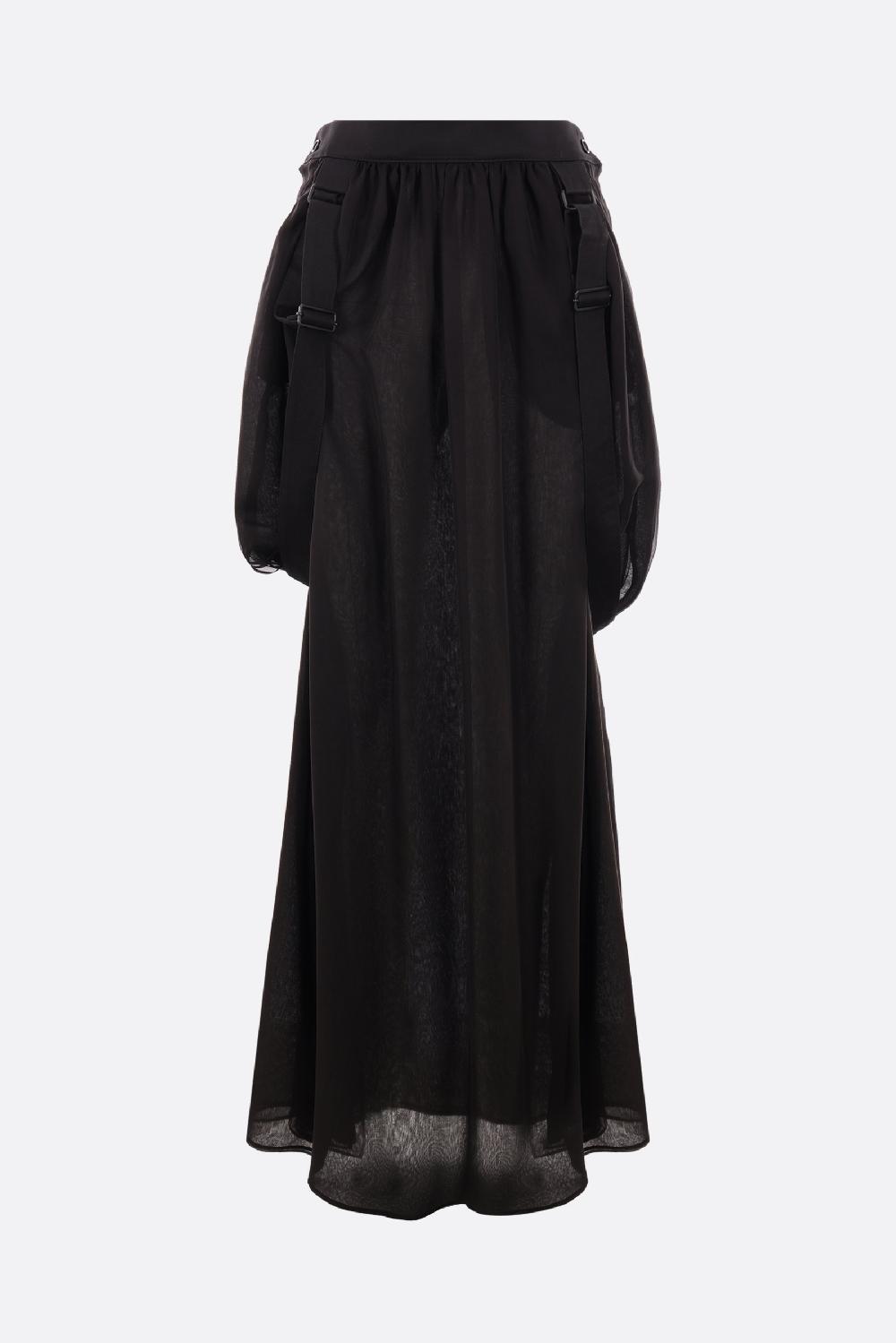 MAX MARA gonna Jedy in chiffon