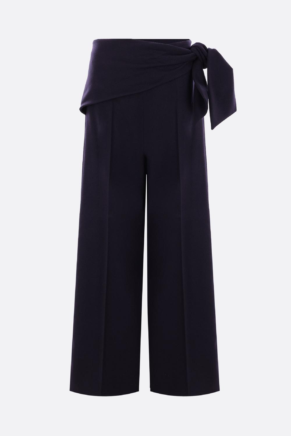 MAX MARA pantalone palazzo Arsenio in lana