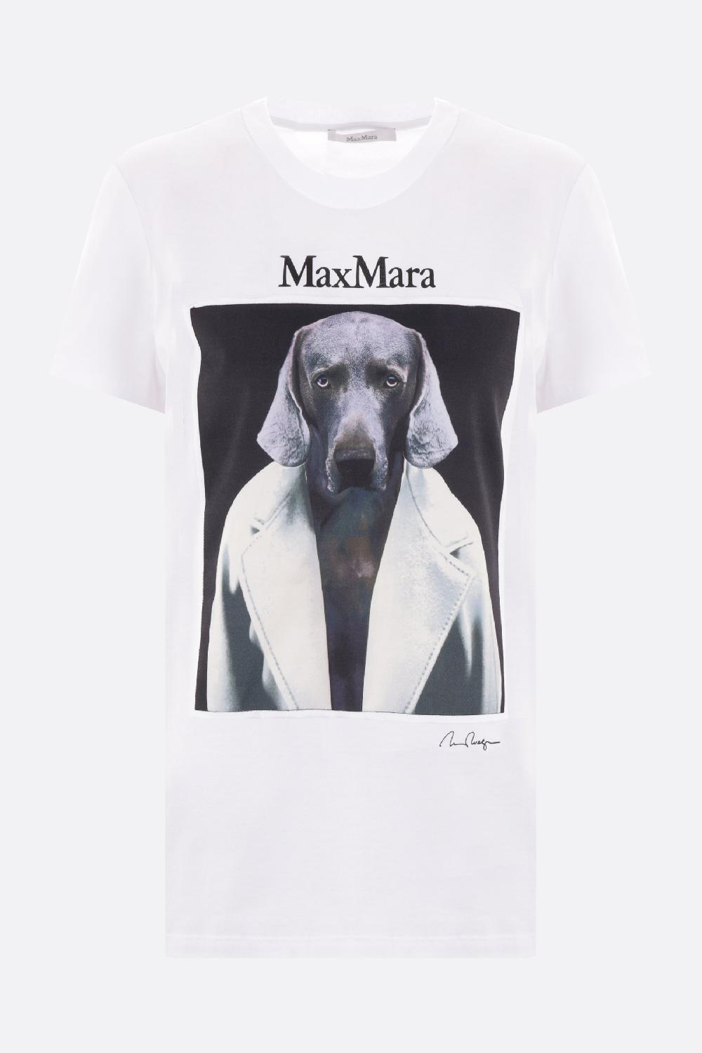 MAX MARA T-shirt Cipria In Cotone