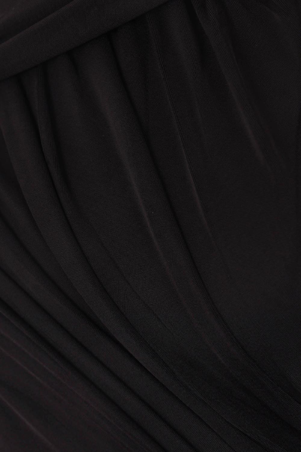 MARINE SERRE Miniabito Body Shelter In Viscosa Stretch Drappeggiata