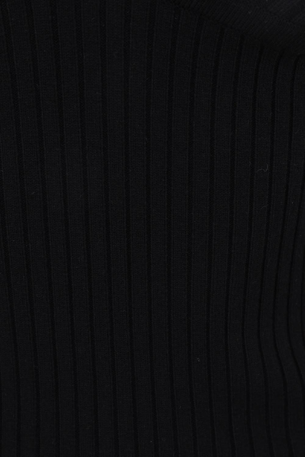 OFF WHITE Miniabito Smanicato In Maglia Stretch A Costine