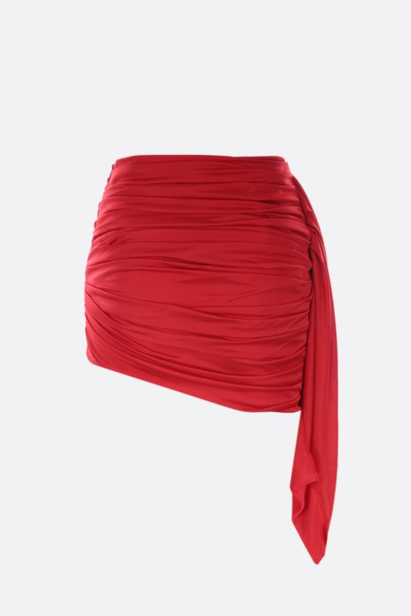 ANDREADAMO Minigonna Drappeggiata In Jersey Stretch