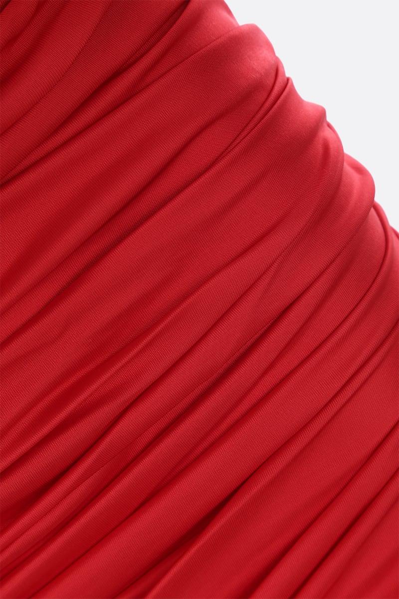 ANDREADAMO Minigonna Drappeggiata In Jersey Stretch