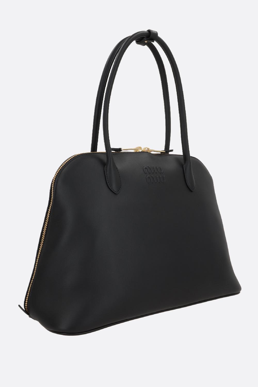 MIU MIU Borsa A Mano In Pelle Liscia