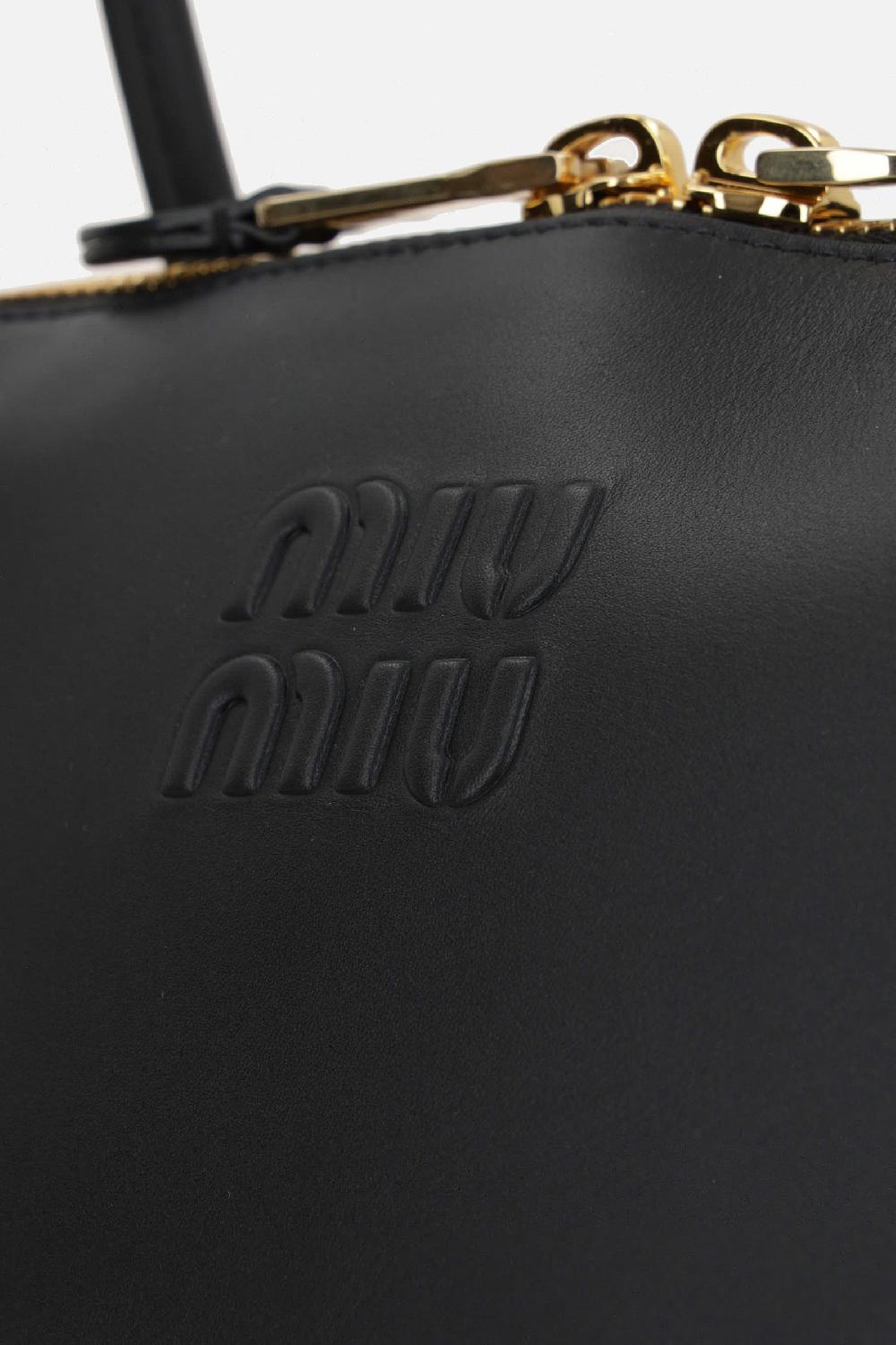 MIU MIU Borsa A Mano In Pelle Liscia