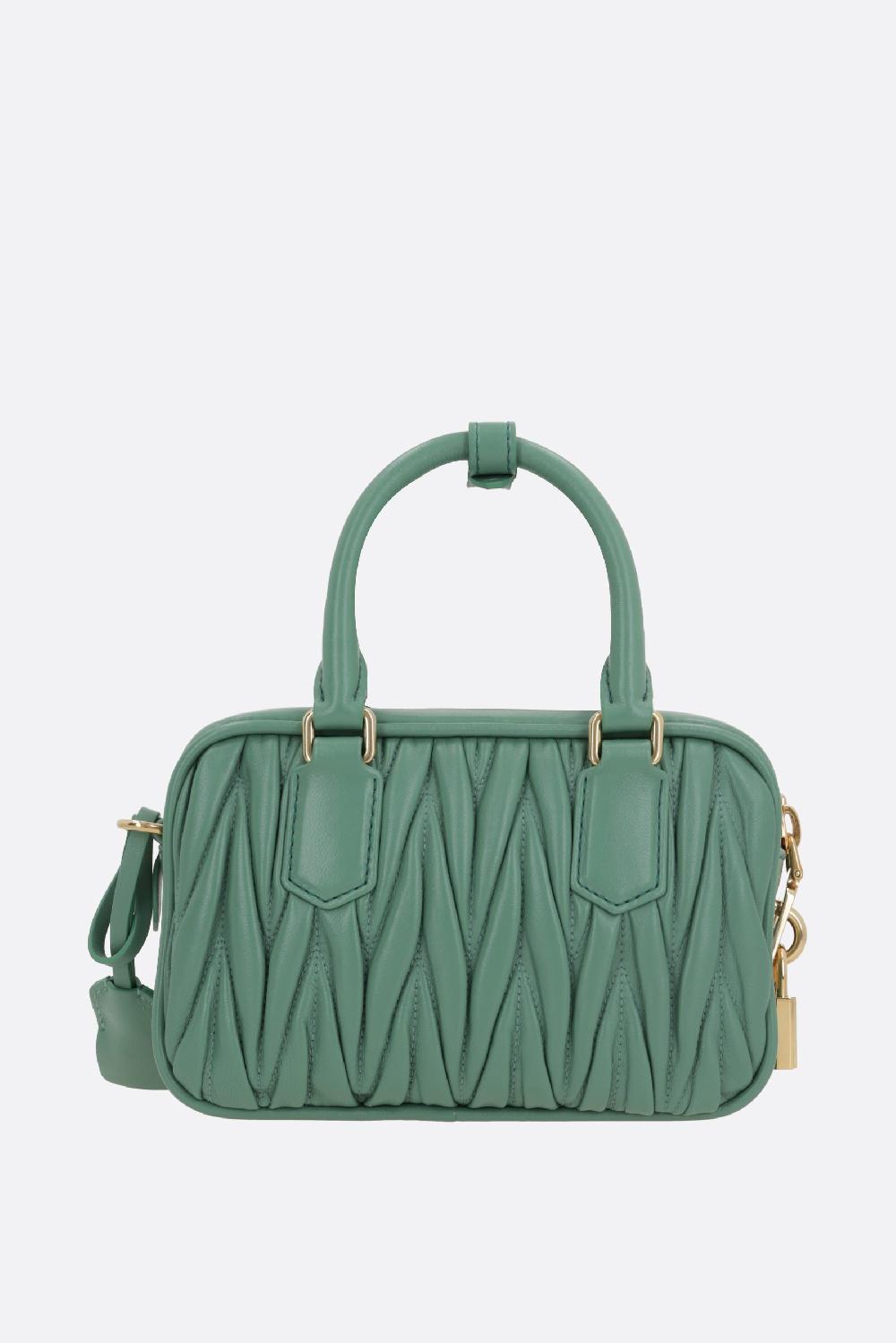 MIU MIU Borsa Tote Arcadie In Nappa Matelassé