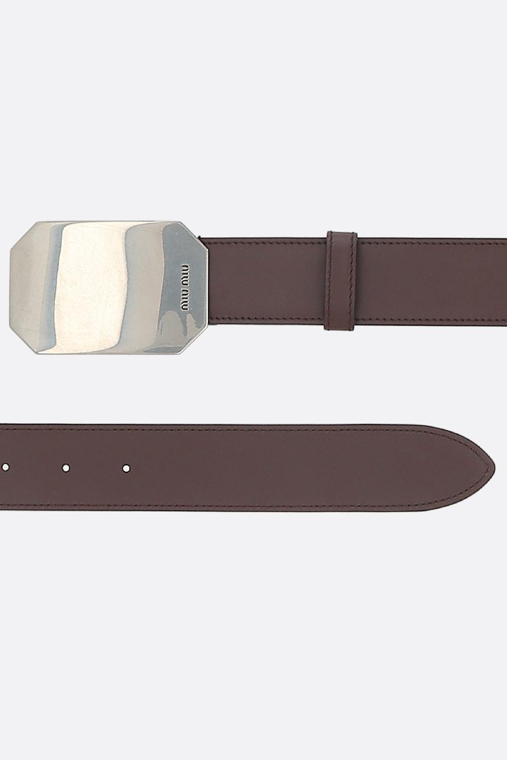 MIU MIU Cintura In Pelle City