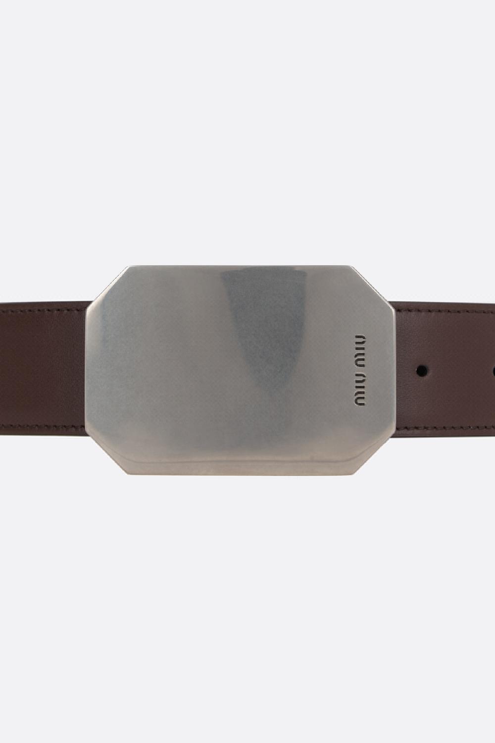 MIU MIU Cintura In Pelle City