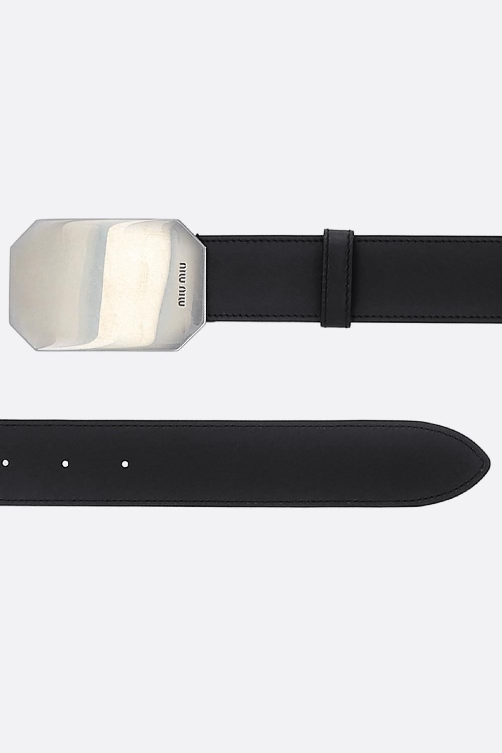 MIU MIU Cintura In Pelle City