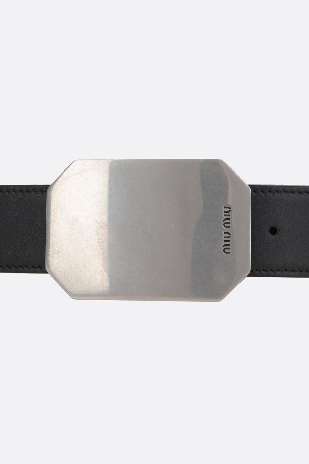 MIU MIU Cintura In Pelle City