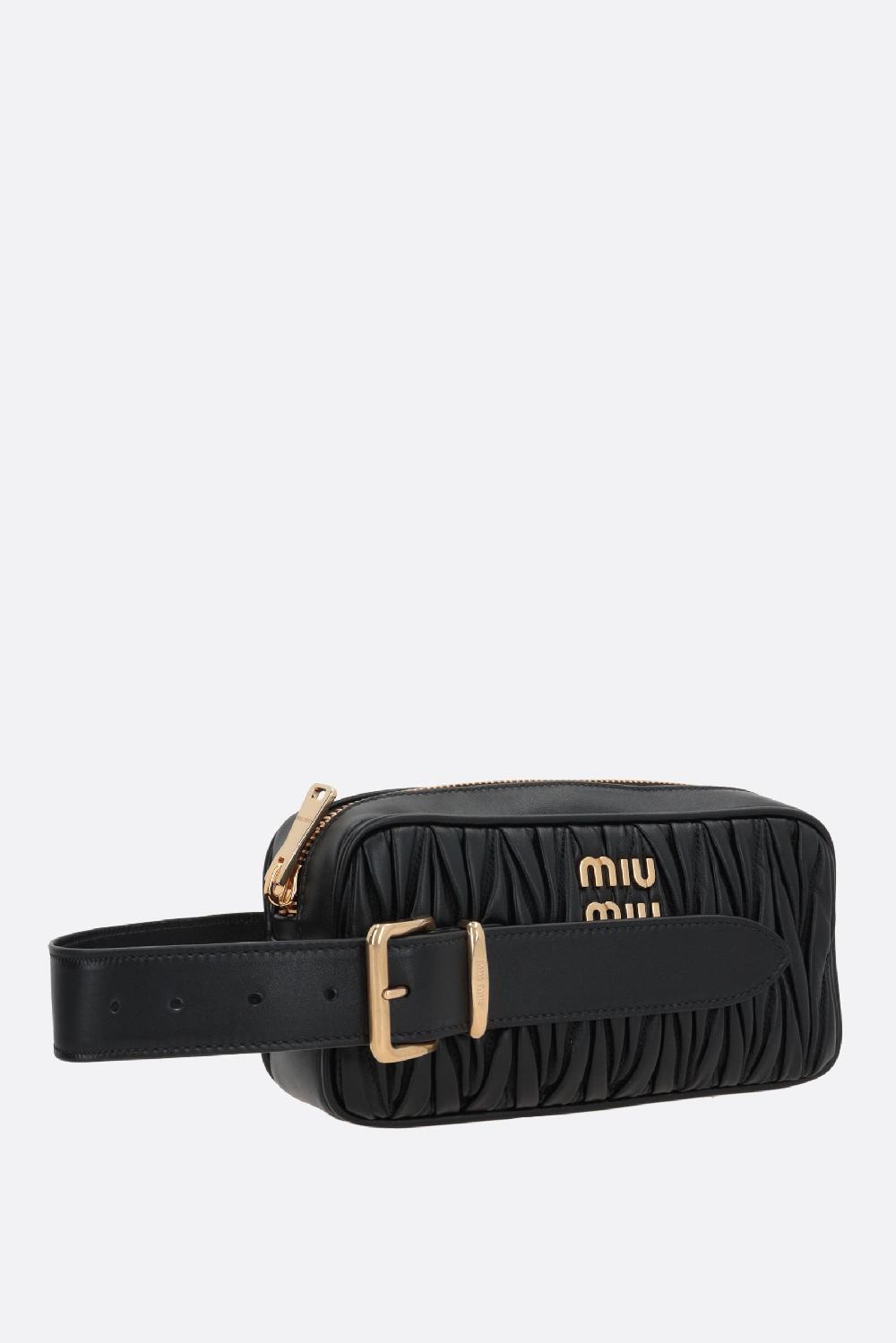 MIU MIU Clutch In Nappa Matelassé